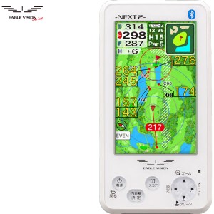 ゴルフナビ レコーダー GPS 小型距離計測器 イーグルビジョン ネクスト 2 EV-034