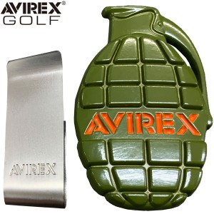 アヴィレックス ゴルフ 手榴弾型 マーカー AVXBA１-81MK