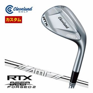 特注カスタムクラブ クリーブランド RTX DEEP FORGED 2 ウエッジ ダイナミックゴールド AMT TOUR WHITE シャフト