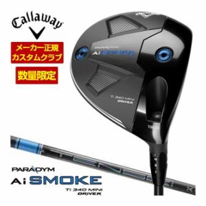 特注カスタムクラブ キャロウェイ PARADYM Ai SMOKE 340 MINI ドライバー 三菱 TENSEI PRO BLUE 1K シャフト