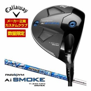 特注カスタムクラブ キャロウェイ PARADYM Ai SMOKE 340 MINI ドライバー UST Mamiya KING シャフト