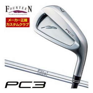 特注カスタムクラブ フォーティーン 2024 PC3 アイアン N.S. PRO 1150GH TOUR シャフト 単品[＃5、＃6、＃7、＃8、＃9、PW]