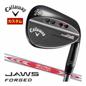 特注カスタムクラブ キャロウェイ JAWS FORGED ウェッジ チャコールブラック N.S.PRO MODUS3 TOUR105 シャフト