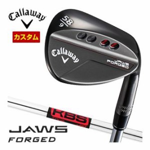 特注カスタムクラブ キャロウェイ JAWS FORGED ウェッジ チャコールブラック KBS TOUR シャフト