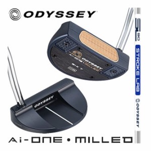 オデッセイ Ai-ONE MILLED ＃SIX T DB パター スチールシャフト 装着モデル