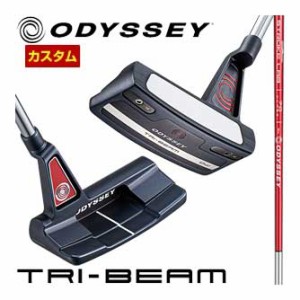 特注カスタムクラブ オデッセイ TRI-BEAM DOUBLE WIDE パター STROKE LABシャフト装着モデル