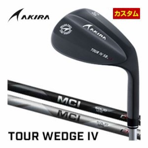 特注カスタムクラブ アキラ ツアーウエッジ IV ブラックPVD仕上げ フジクラ MCI 85 WEDGE シャフト