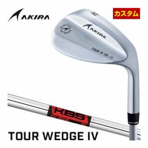 特注カスタムクラブ アキラ ツアーウエッジ IV クロムメッキ仕上げ KBS 610 WEDGE シャフト