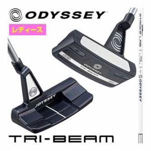 オデッセイ TRI-BEAM DOUBLE WIDE CS ウィメンズ パター STROKE LABシャフト装着モデル