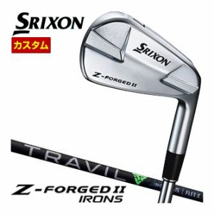 特注カスタムクラブ スリクソン Z-FORGED II アイアン フジクラ TRAVIL シャフト 5本セット[＃6-P]