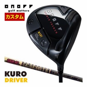 特注カスタムクラブ オノフ 2024 KURO ドライバー グラファイトデザイン ツアーAD CQ シャフト 標準グリップ仕様