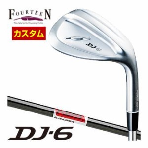 特注カスタムクラブ フォーティーン DJ-6 ウエッジ KBS TOUR S-TAPER BLACK シャフト