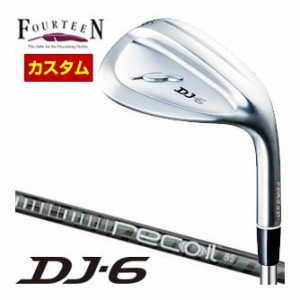 特注カスタムクラブ フォーティーン DJ-6 ウエッジ USTマミヤ アッタス Recoil 95 / 110 シャフト