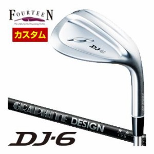 特注カスタムクラブ フォーティーン DJ-6 ウエッジ グラファイトデザイン RAUNE IRON i60 / i75 / i90 シャフト