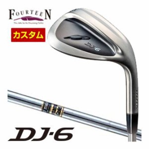 特注カスタムクラブ フォーティーン DJ-6 Black Edition ウエッジ ダイナミックゴールド シャフト