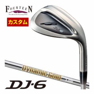 特注カスタムクラブ フォーティーン DJ-6 Black Edition ウエッジ ダイナミックゴールド HT シャフト