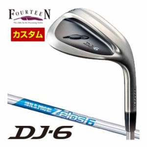 特注カスタムクラブ フォーティーン DJ-6 Black Edition ウエッジ N.S.PRO ZELOS 6 シャフト