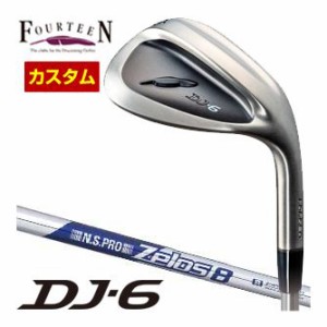 特注カスタムクラブ フォーティーン DJ-6 Black Edition ウエッジ N.S.PRO ZELOS 8 シャフト