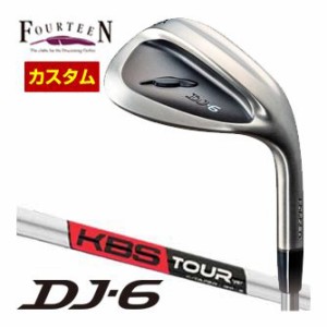 特注カスタムクラブ フォーティーン DJ-6 Black Edition ウエッジ KBS TOUR C-TAPER シャフト