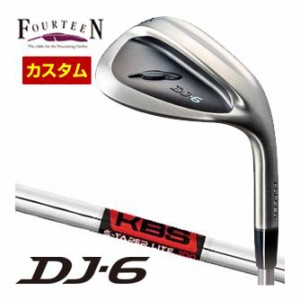 特注カスタムクラブ フォーティーン DJ-6 Black Edition ウエッジ KBS TOUR S-TAPER LITE シャフト