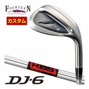 特注カスタムクラブ フォーティーン DJ-6 Black Edition ウエッジ KBS TOUR V シャフト