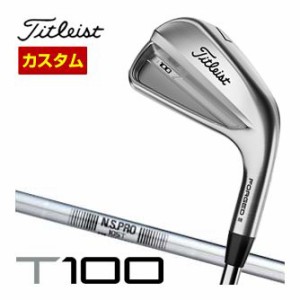 特注カスタムクラブ タイトリスト T100 アイアン N.S.PRO 105T シャフト 単品[＃3、＃4、W50]