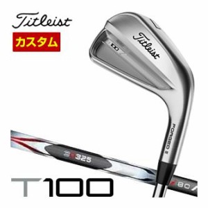 特注カスタムクラブ タイトリスト T100 アイアン Titleist 3D325 カーボンシャフト 単品[＃3、＃4、W50]