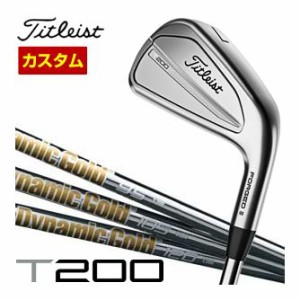 特注カスタムクラブ タイトリスト T200 アイアン DG95 / DG105 / DG120 シャフト 6本セット[＃5-P]