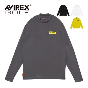 アヴィレックス ゴルフ メンズ ウェア シーズナル ハイネック 長袖シャツ AVG2F-AP6 2022年秋冬モデル M-XL
