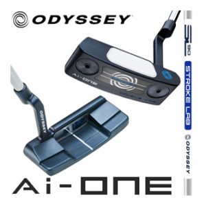 オデッセイ Ai-ONE DOUBLE WIDE CH パター STROKE LAB 90 スチールシャフト 装着モデル