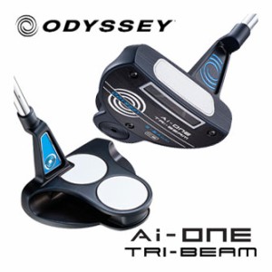 オデッセイ Ai-ONE TRI-BEAM 2ボール CS パター STROKE LAB 90 スチールシャフト 装着モデル