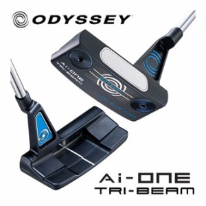 オデッセイ Ai-ONE TRI-BEAM DOUBLE WIDE CH パター STROKE LAB 90 スチールシャフト 装着モデル