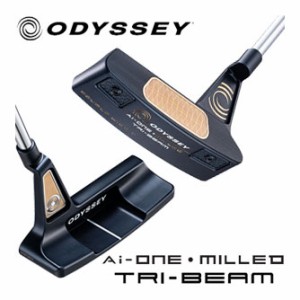 オデッセイ Ai-ONE TRI-BEAM MILLED DOUBLE WIDE T CH パター スチールシャフト 装着モデル