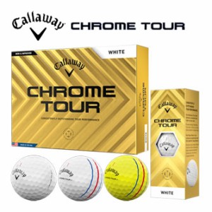 キャロウェイ CHROME TOUR ゴルフボール [12球入り] 2024年モデル