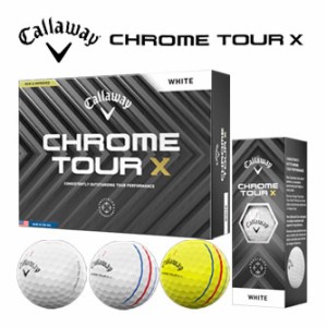 キャロウェイ CHROME TOUR X ゴルフボール [12球入り] 2024年モデル