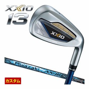 特注カスタムクラブ ゼクシオ 13 アイアン MIYZAKI AX-III カーボンシャフト 4本セット[＃7-P]