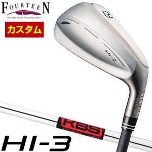 特注カスタムクラブ フォーティーン HI-3 ユーティリティ アイアン KBS TOUR 90 シャフト