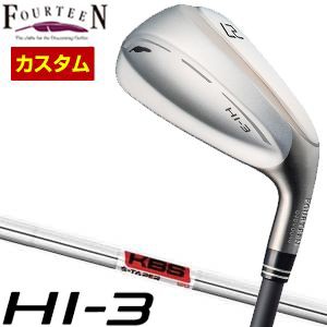 特注カスタムクラブ フォーティーン HI-3 ユーティリティ アイアン KBS TOUR S-TAPER シャフト