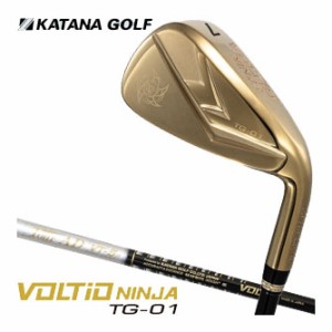 カタナゴルフ 2024年モデル VOLTIO NINJA TG-01 Hollow アイアン 8本セット[＃6-PW、48度、52度、58度] グラファイトデザイン製 オリジナ