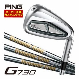 特注カスタムクラブ ピン G730 アイアン ダイナミックゴールド 95 / 105 / 120 シャフト 単品[＃5、＃6、＃7、＃8、＃9、PW、UW、50度、5