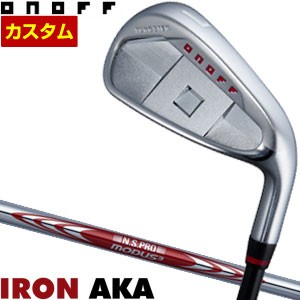 特注カスタムクラブ オノフ 2022 AKA アイアン N.S. PRO MODUS3 TOUR 120 シャフト 4本セット[＃7-P]、通常グリップ仕様