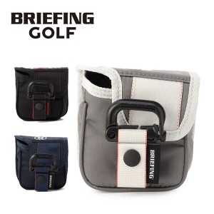 ブリーフィング ゴルフ マレット用 ヘッドカバー MALLET PUTTER COVER ECO TWILL BRG223G39