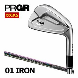 特注カスタムクラブ プロギア 2023 01 アイアン 三菱 GRAND BASSARA Iron シャフト 5本セット[＃6-P]