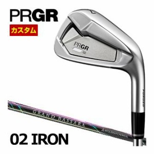 特注カスタムクラブ プロギア 2023 02 アイアン 三菱 GRAND BASSARA Iron シャフト 単品[＃4、＃5]