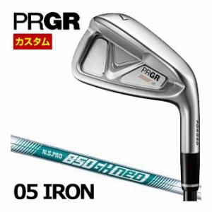 特注カスタムクラブ プロギア 2023 05 アイアン N.S.PRO 850GH neo シャフト 5本セット[＃7-PW、AW]