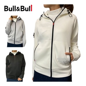 Bull＆Bull Brandalised コラボ ゴルフウェア レディース Balloon Girls ダンボール フルジップ パーカー W080-12543 2023年秋冬モデル X