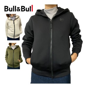 Bull＆Bull ゴルフウェア レディース ダンボールニット フルジップ パーカー W080-32009 2023年秋冬モデル S-L