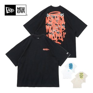 ニューエラ Tシャツ アパレル オーバーサイズド Graffiti クルーネック 半袖シャツ 2024年春夏モデル M-XL