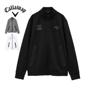Callaway キャロウェイ　ブルゾン　ニット　ダブルジッパー　L 良品⭐️キャロウェイ ゴルフウェア 北極柄 ダブルジップ ブルゾン