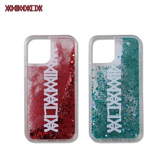 ANIMALIA アニマリア IPHONE 12 PRO MAX GLITTER CASE - LOGO atfacc